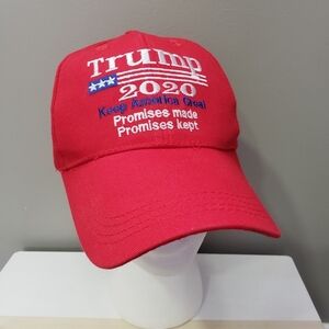 Trump 2020 Keep America Great Red Embroidered Baseball Cap Hat